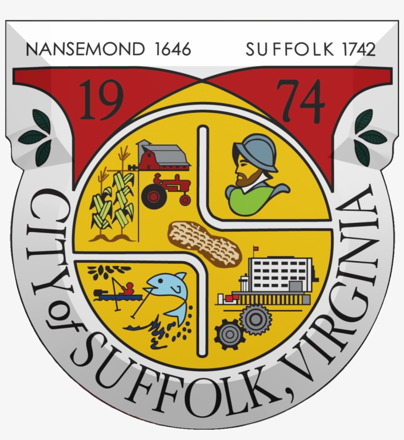 Suffolk Art Gallery Closed For Renovations Through - City Of Suffolk Seal, transparent png #9297045