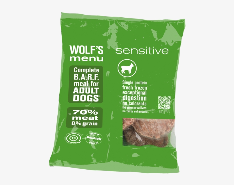 Wolf's Menu Sensitive, Fresh Frozen, Food, Pet Food, - Rat, transparent png #9297324