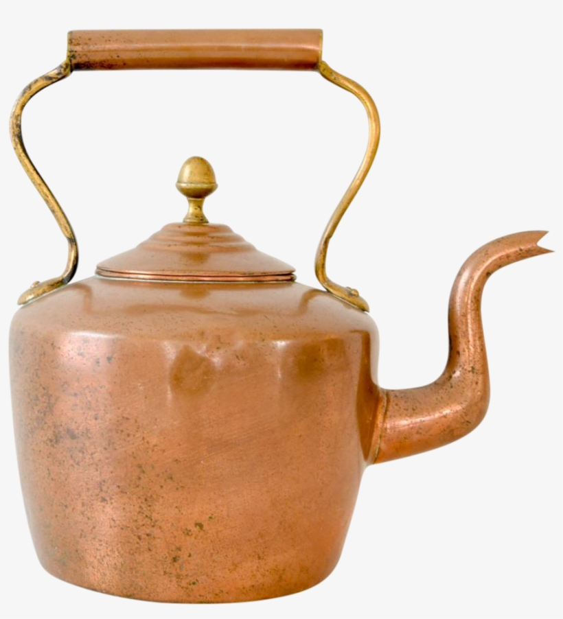 Kettle Clipart Copper - Teapot, transparent png #9297380