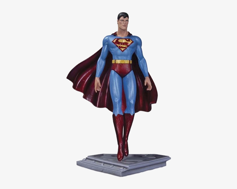 Superman - Superman Man Of Steel Statue By Moebius, transparent png #9297622
