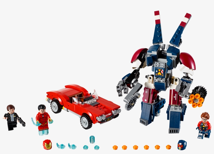 Detroit Steel Strikes - Lego Marvel Superheroes Sets 2017, transparent png #9297628