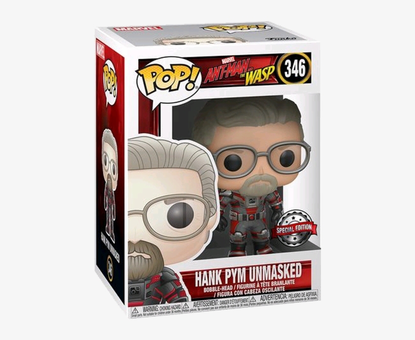 Ant-man And The Wasp - Hank Pym Funko Pop, transparent png #9298869