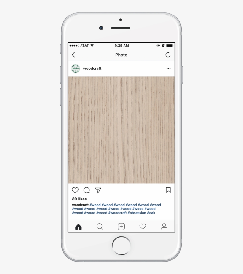 Woodcraft Social Instagramfeed Postoak - Iphone, transparent png #9298968