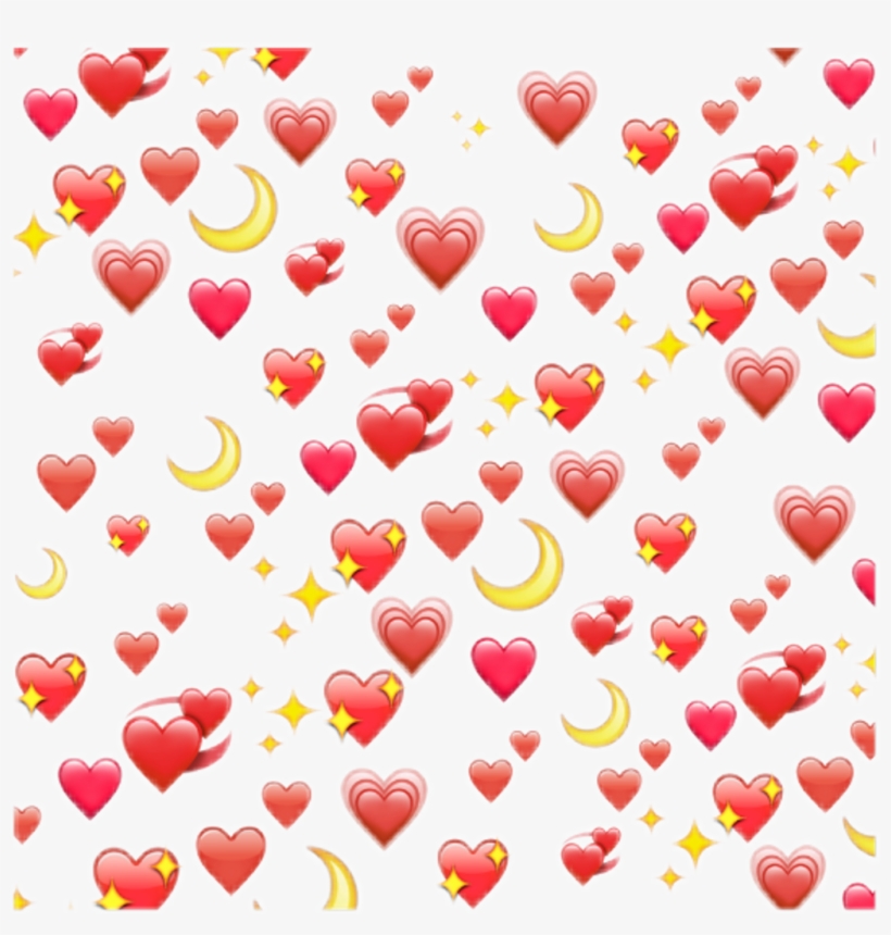 Emoji Wholesomememes Heartemoji Red - Wholesome Meme Hearts Transparent, transparent png #9299344
