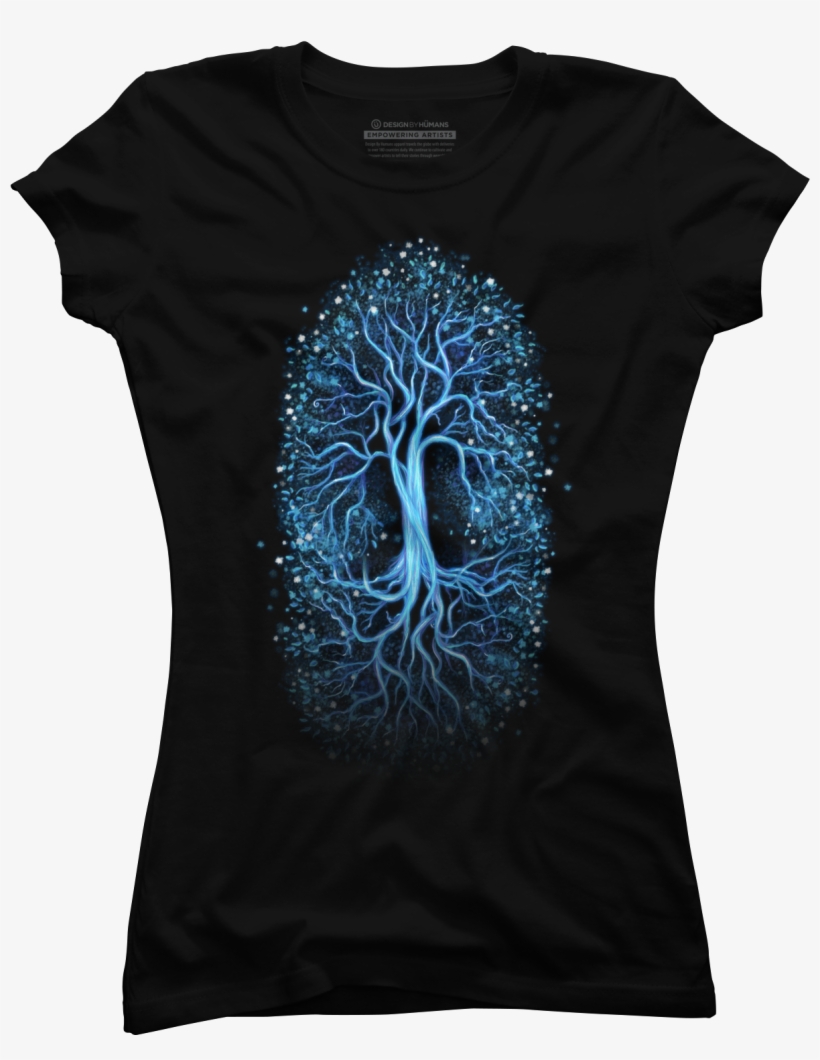 The Tree Of Falling Stars Juniors T Shirt - T-shirt, transparent png #9299607