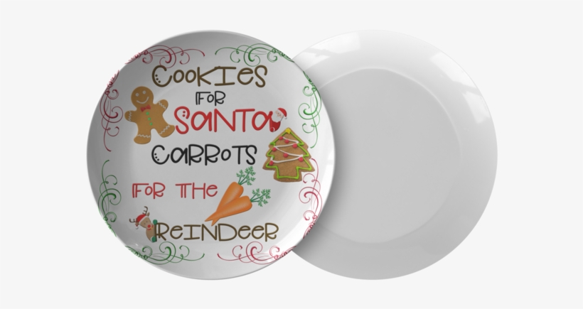 Cookies For Santa Carrots For The Reindeer - Circle, transparent png #9299651