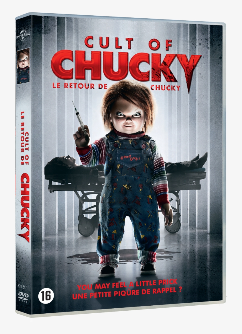 Cult Of Chucky Dvd 3d - Chucky 7: Cult Of Chucky (dvd), transparent png #930443
