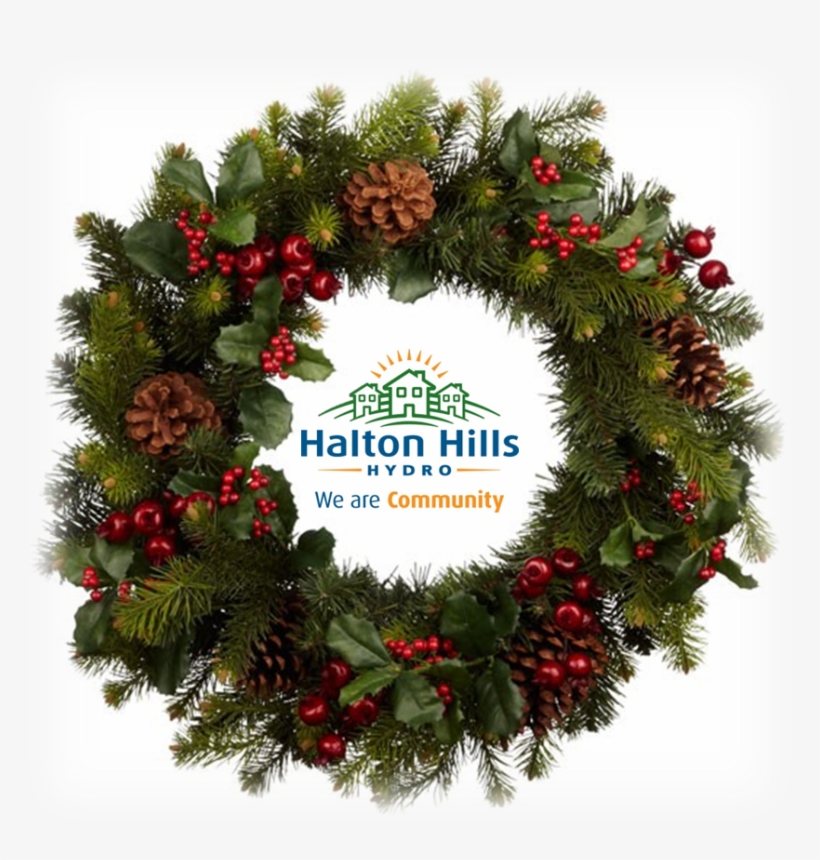 Download Christmas Corner Christmas Wreath Fabric Storage - Christmas Corner Christmas Wreath Fabric Storage Bag, transparent png #930801