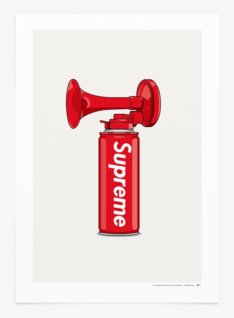 Supreme Air Horn - Supreme, transparent png #931110