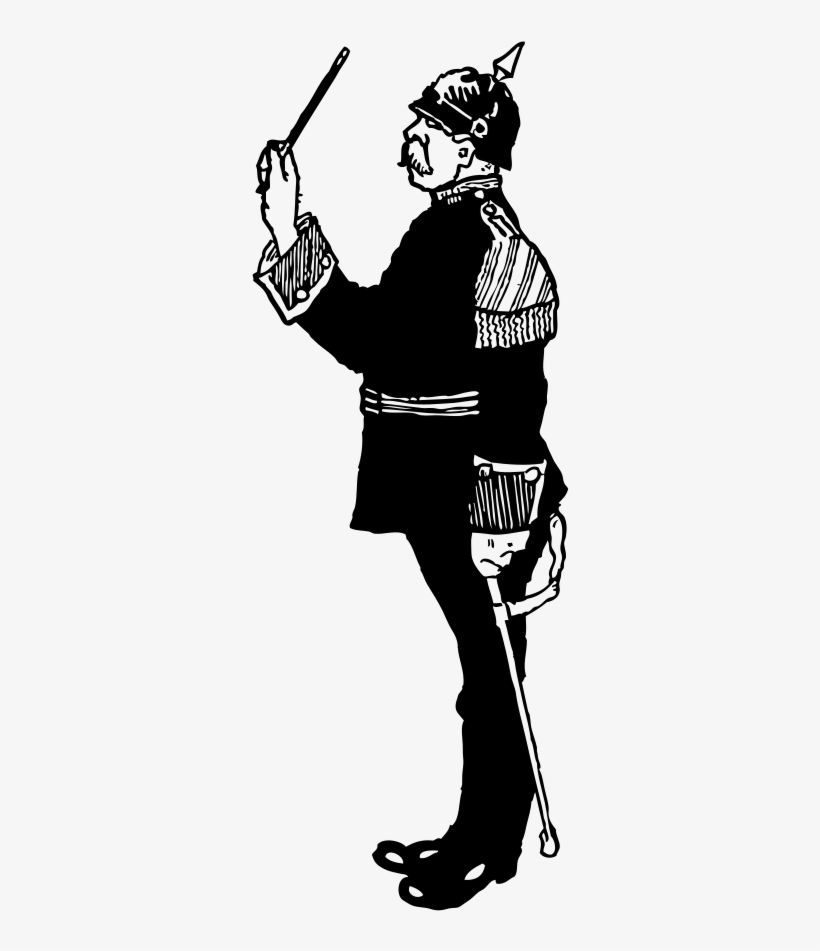 How To Set Use German Military Band Conductor Clipart, transparent png #931778