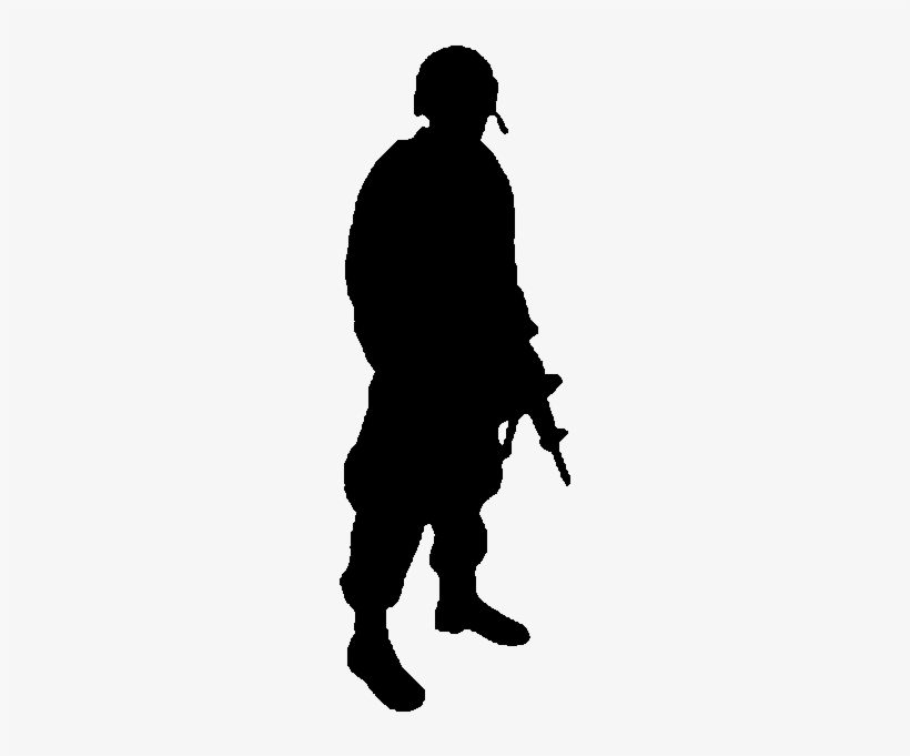 Soldier Standing Emblem Bo - Black Ops, transparent png #932060