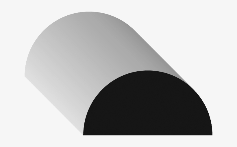 Metrie 120 Half Round - Coffee Table, transparent png #932358