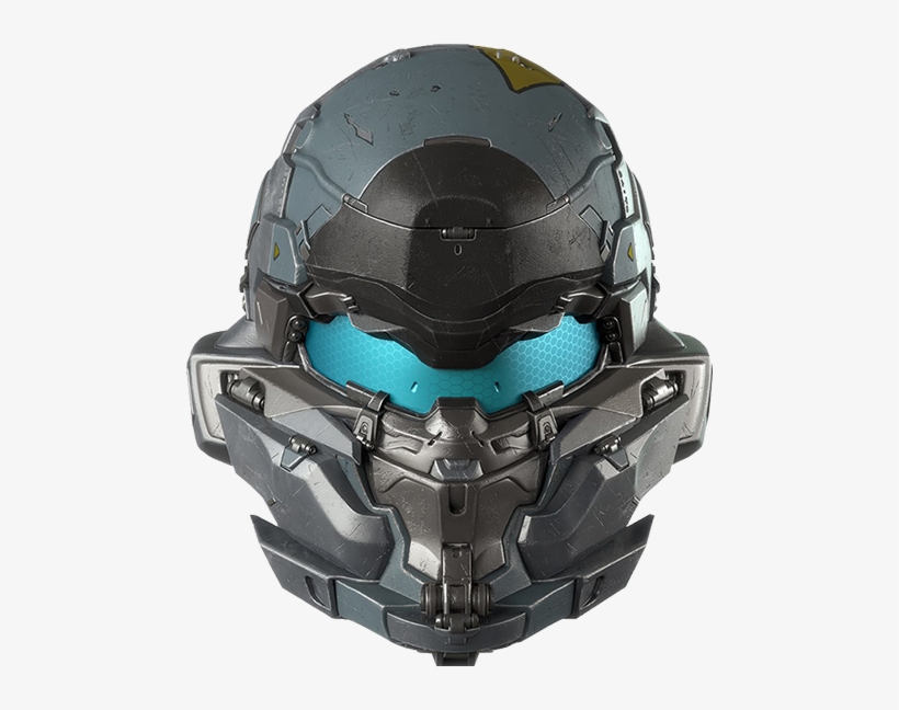 Halo Spartan Helmet Png Graphic Black And White Library - Halo 5 Locke Helmet, transparent png #932796