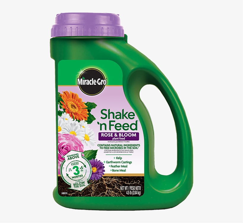 Rose And Bloom Plant Food - Shake And Feed Rose, transparent png #932858