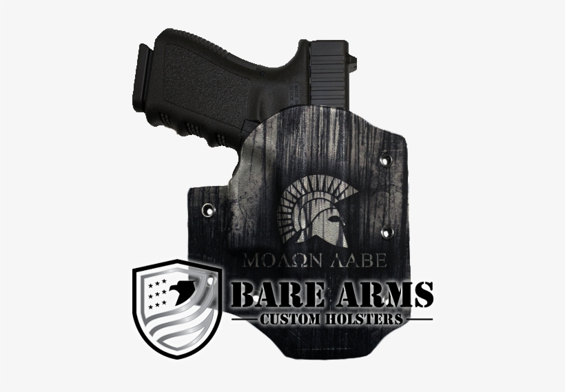 Molon Labe Spartan Helmet - We The People Glock 19 Holster, transparent png #932860