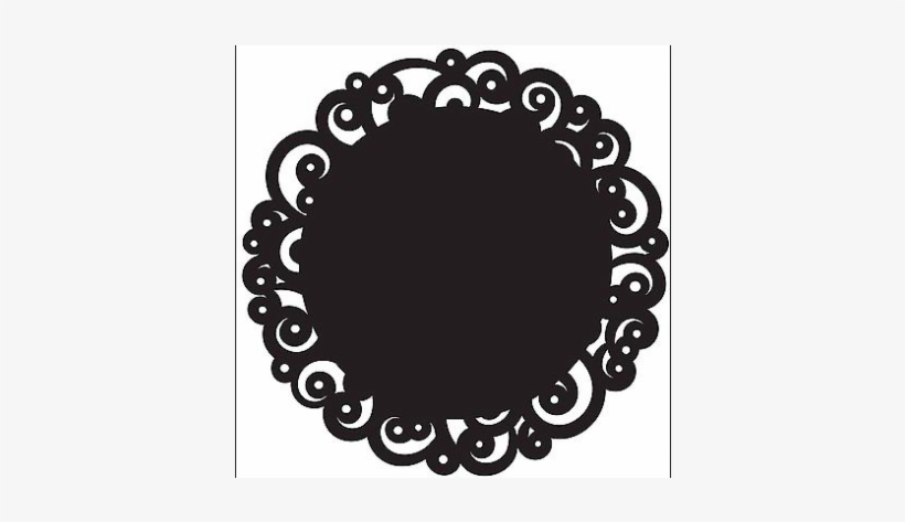 Doilies Wilton Pieces - Wilton Black Swirl 12 Inch Cake Doilies/6 Count, transparent png #932966