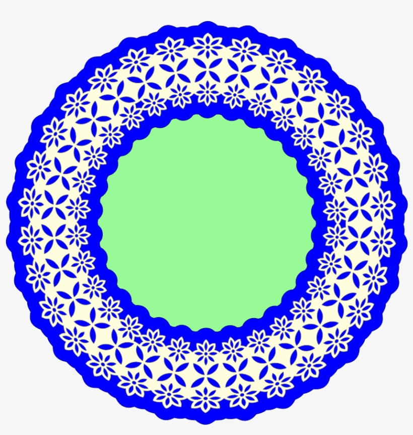 Flower Garden Doily - Crochet Patterns For House Decorations, transparent png #933043