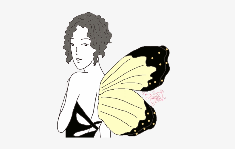 What Does A Yellow Butterfly Mean - Illustration Butterfly Yellow, transparent png #933278