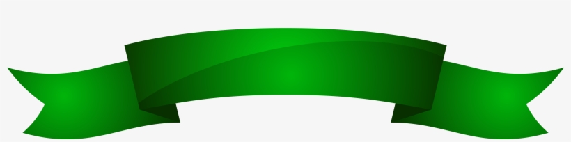 Green Ribbon Banner Png, transparent png #933281