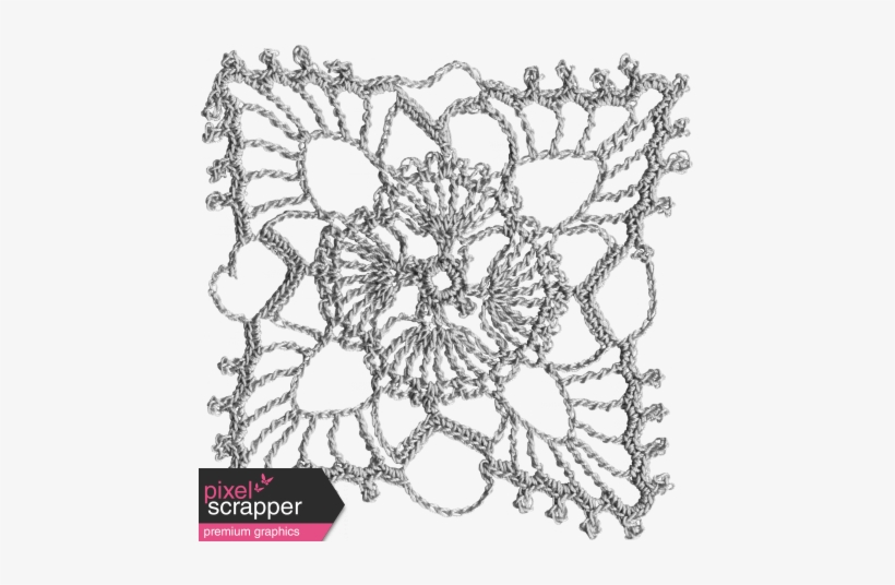 Doily Template - Digital Scrapbooking, transparent png #933353