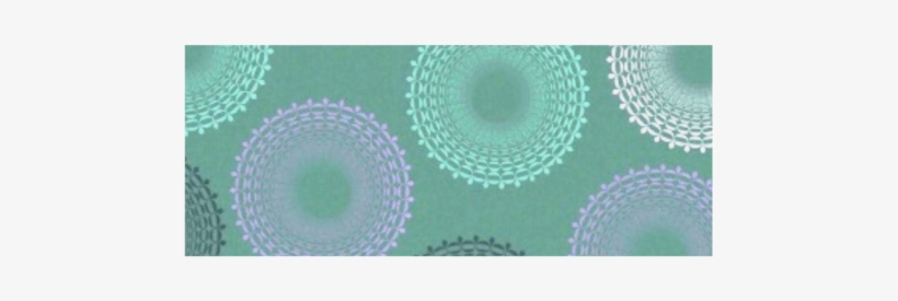 Teal Sea Foam Green Lace Doily White Mug Video - Circle, transparent png #933411