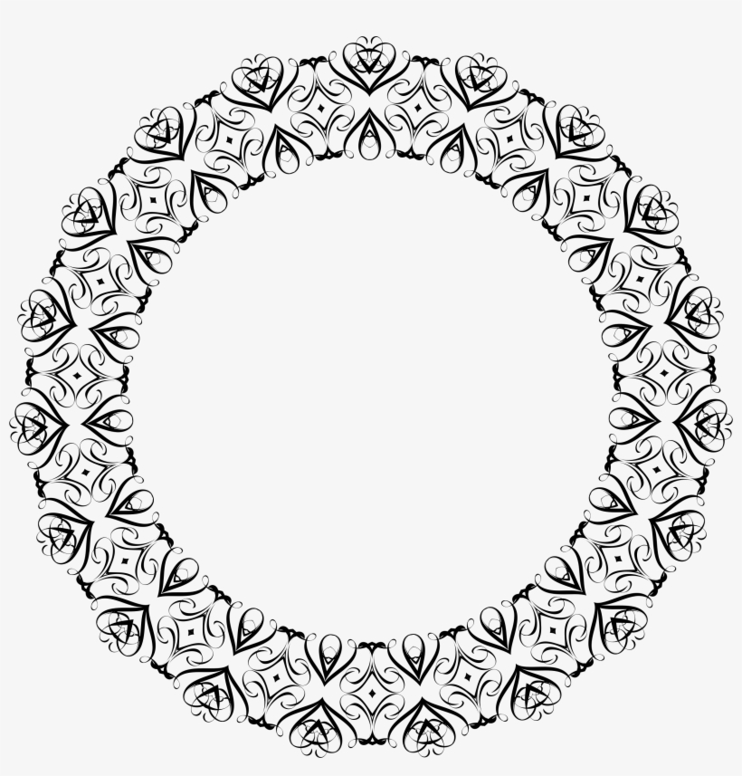 Clipart - Circle Frame Png Elegant, transparent png #933542
