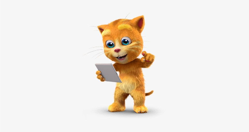 Ginger - Talking Tom And Friends Ginger, transparent png #933568