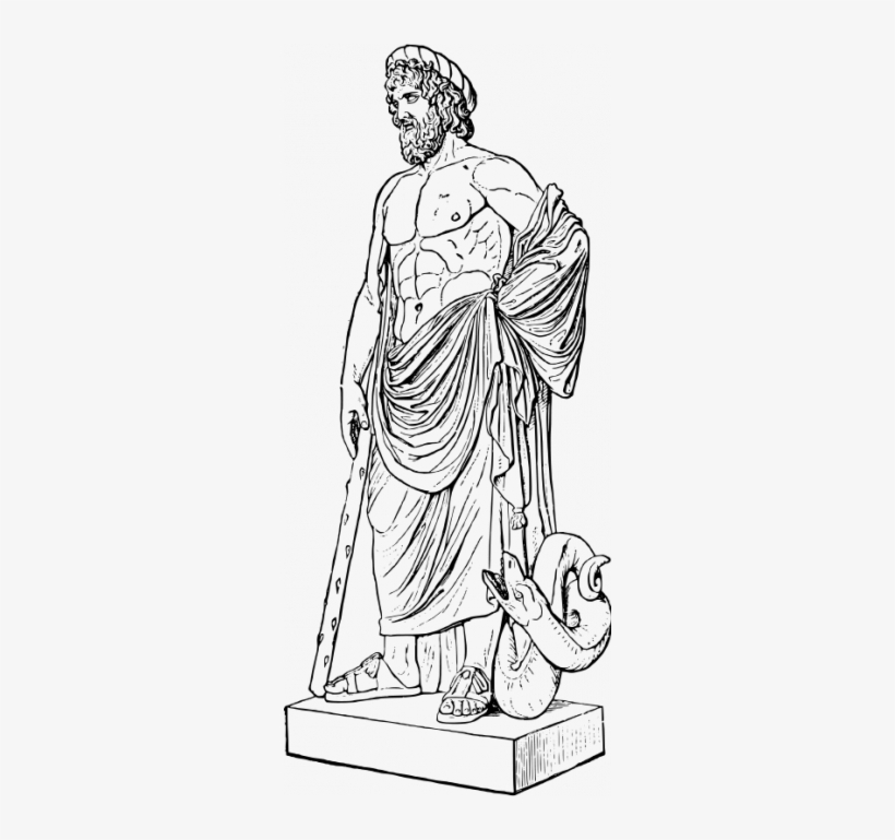 Vector Image Of God Free Mythology Pinterest - Roman Statues Clip Art, transparent png #933784
