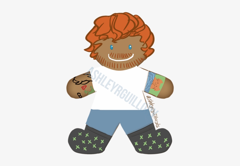 Ginger Bread Sheeran Ed Breed - The Gingerbread Man, transparent png #933907