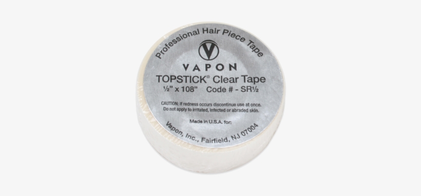 Topstick Clear Tape - Vapon Topstick 1/2 Roll, transparent png #934086