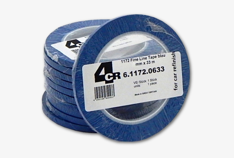 Image Of Fine Line Tape 3mm And 6 Mm - Label, transparent png #934108