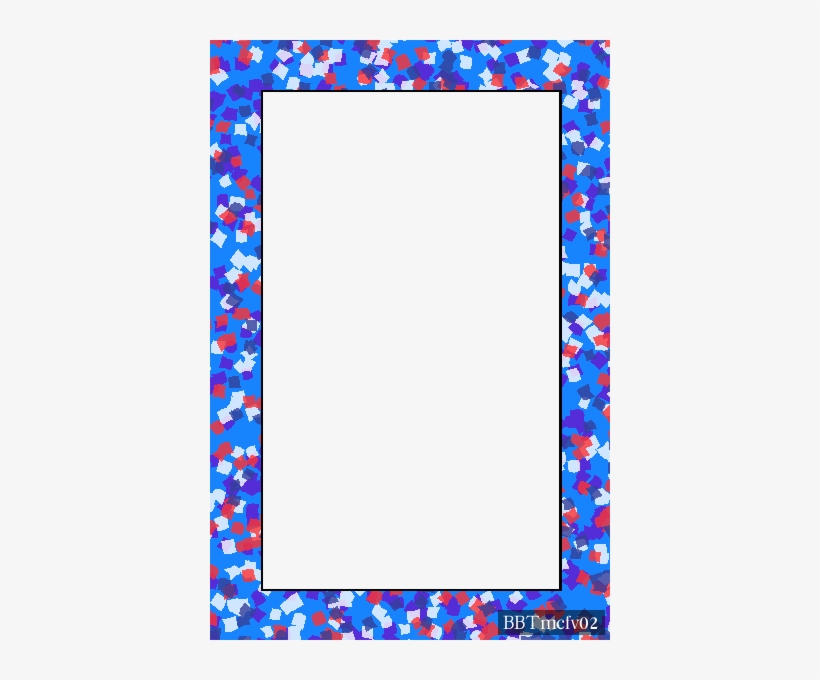 Confetti - Red White And Blue Template, transparent png #934842