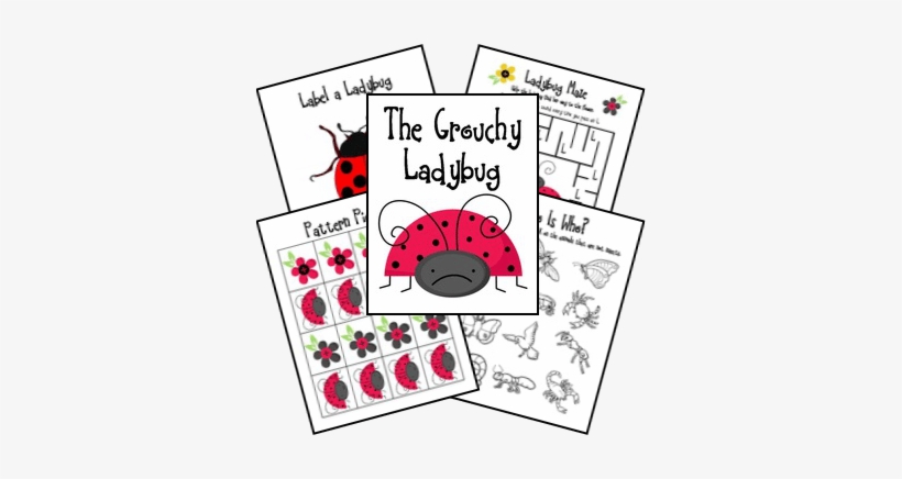 Grouchy Ladybug Complete - Grouchy Ladybug Coloring, transparent png #935179