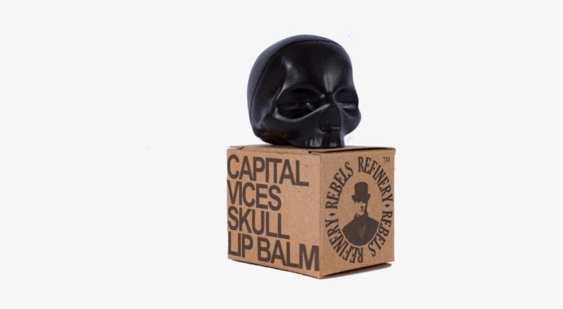 Capital Vices Skull Peppermint Lip Balm - Lip Balm, transparent png #935307