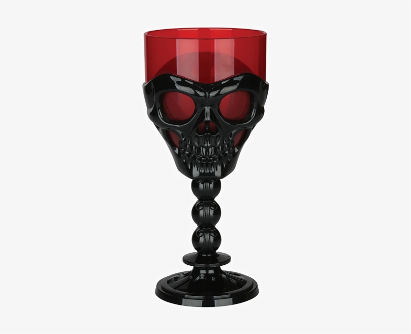 Black Skull Goblet, transparent png #935423