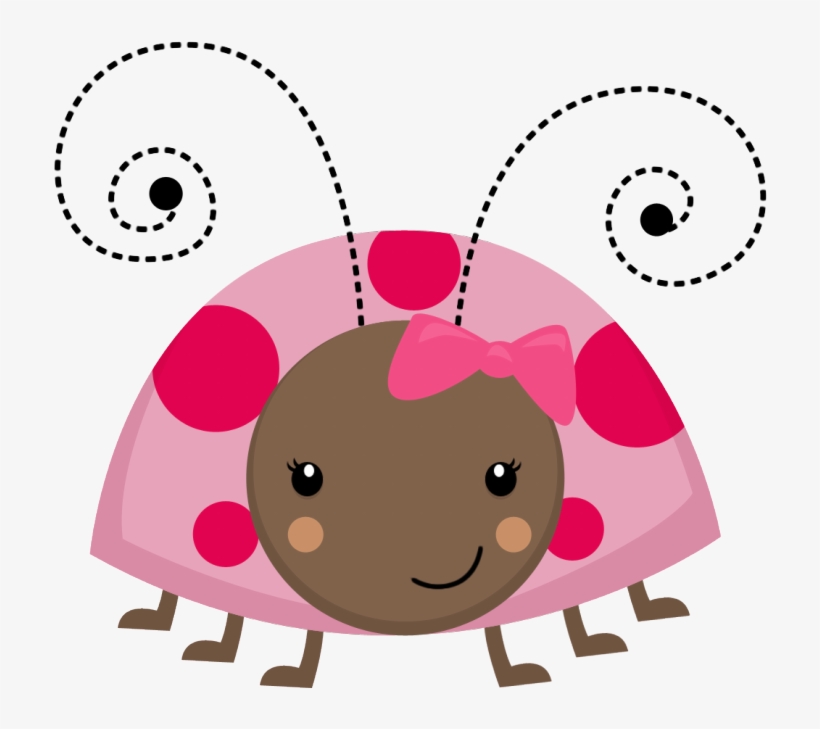 Joaninha Minus Already Felt Cute - Pink Ladybug Clipart, transparent png #935530