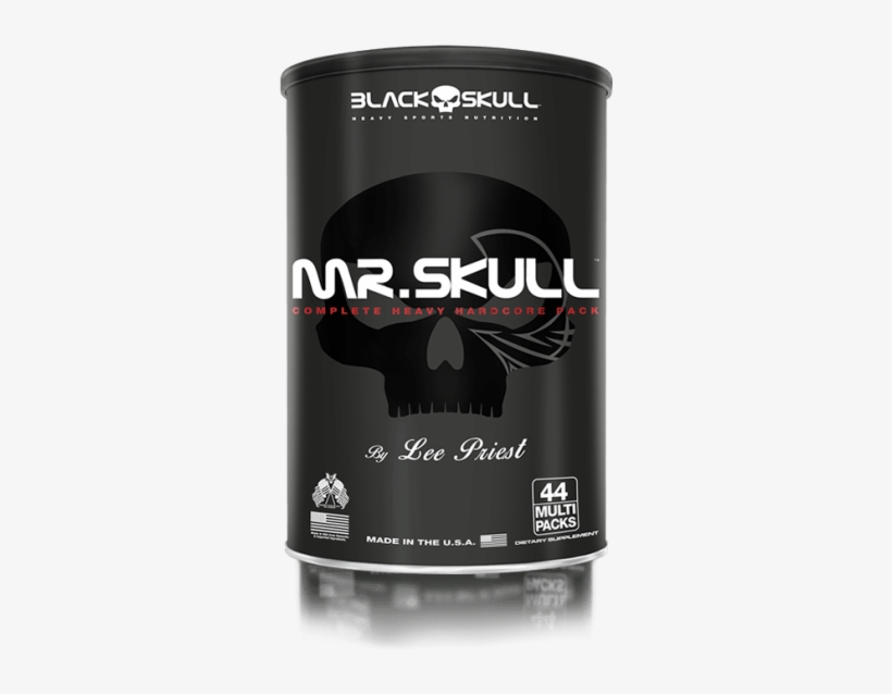 Suplemento Black Skull Mr - Mr. Skull 44 Packs - Black Skull, transparent png #935619