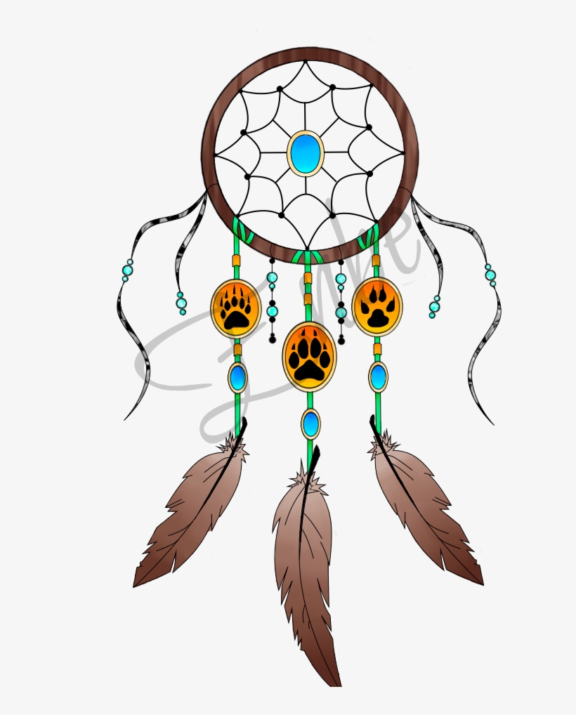 Image Dreamcatcher Colored By Enbe Art Design On - Dreamcatcher, transparent png #935660