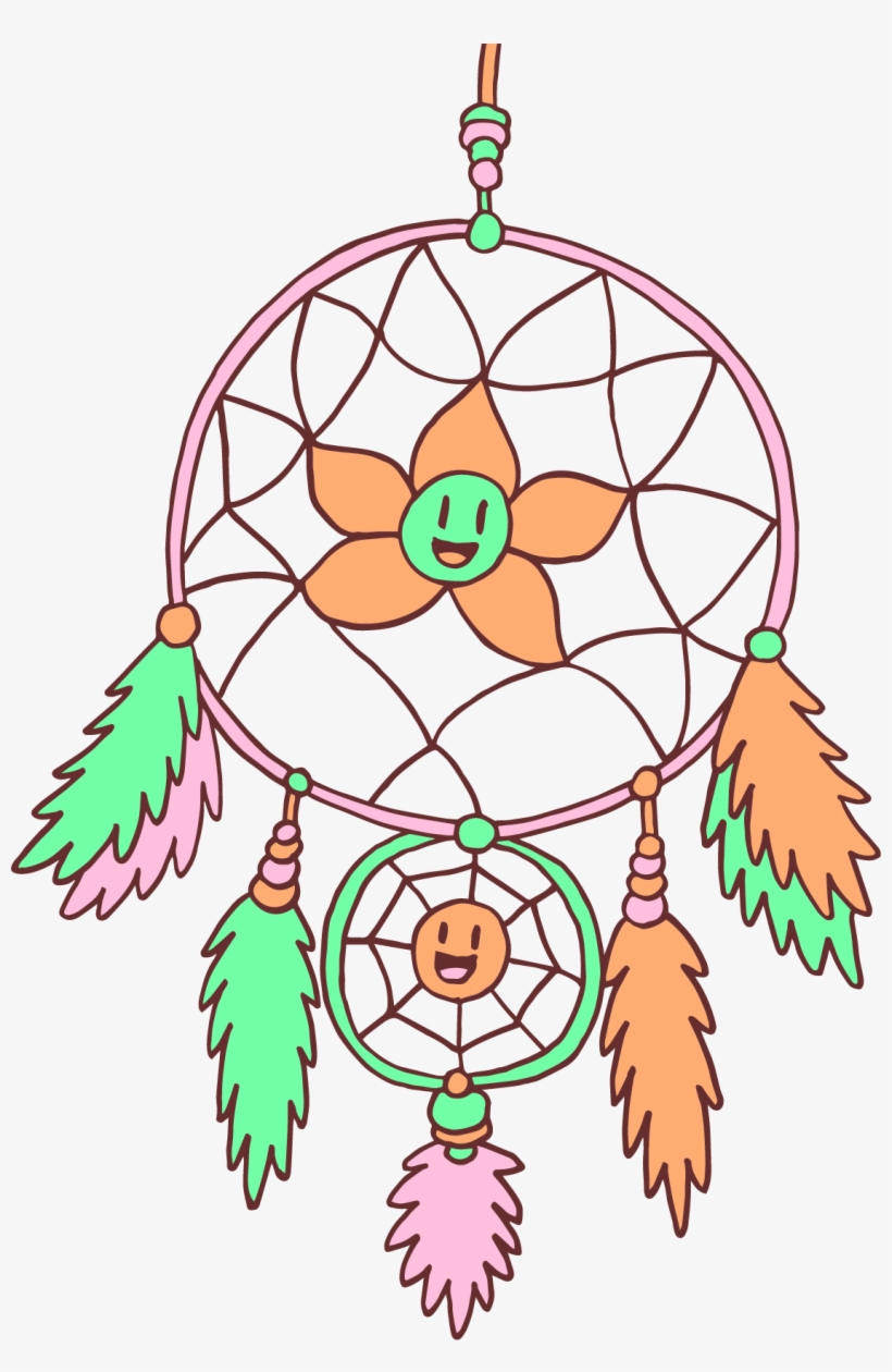 Banner Free Download Drawing Arrow Dreamcatcher - Dream Catcher Design Clipart, transparent png #935743