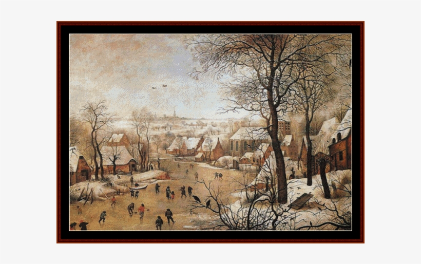 Bruegel Cross Stitch Pattern By Cross Stitch Collectibles - Giclee Painting: Brueghel The Younger's Art Print:, transparent png #936115