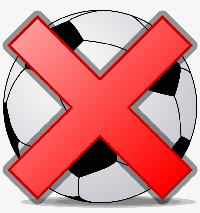 Soccerball Shade Cross - Soccer Ball With Cross, transparent png #936395