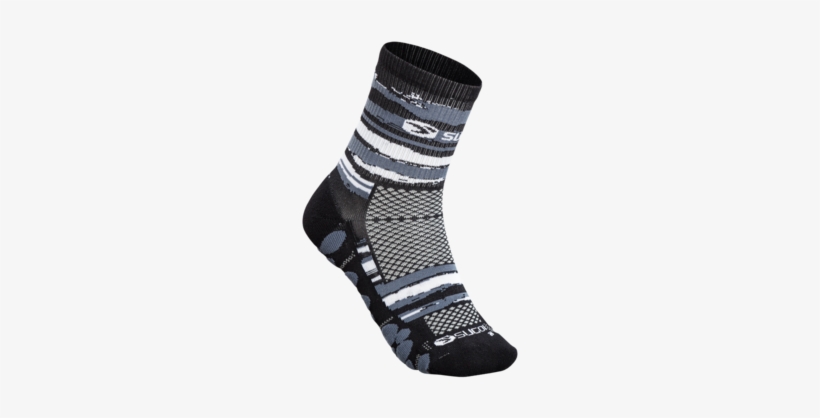 Sugoi Rsr Quarter Sock Printed, Black/brush Stroke - Sugoi 2018 Rsr Quarter Sock, transparent png #936723