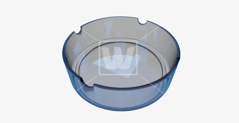 Glass Ashtray - Circle, transparent png #937428