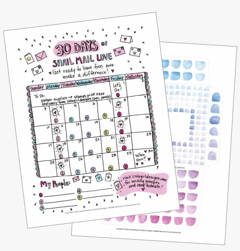 The 30 Day Mailbox Love Challenge - Paper, transparent png #937447