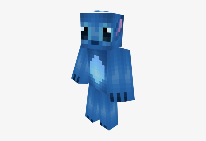 Cцтїё ~ Stitch Minecraft Skin - Cute Stitch Minecraft Skin, transparent png #937553