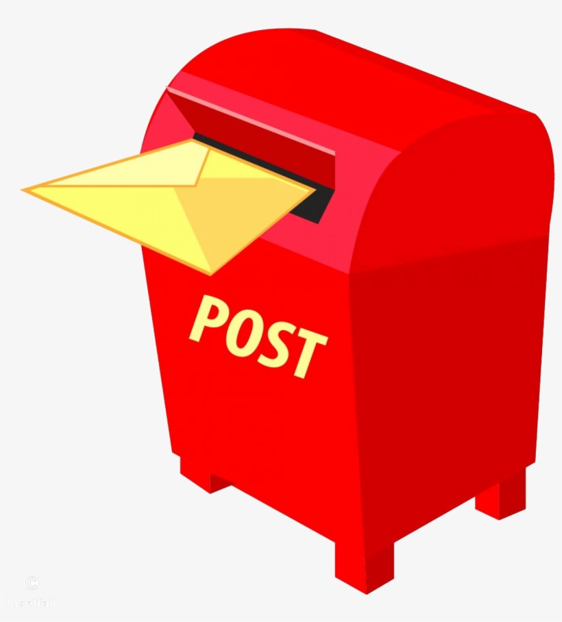 Red Post Box Png, transparent png #937623