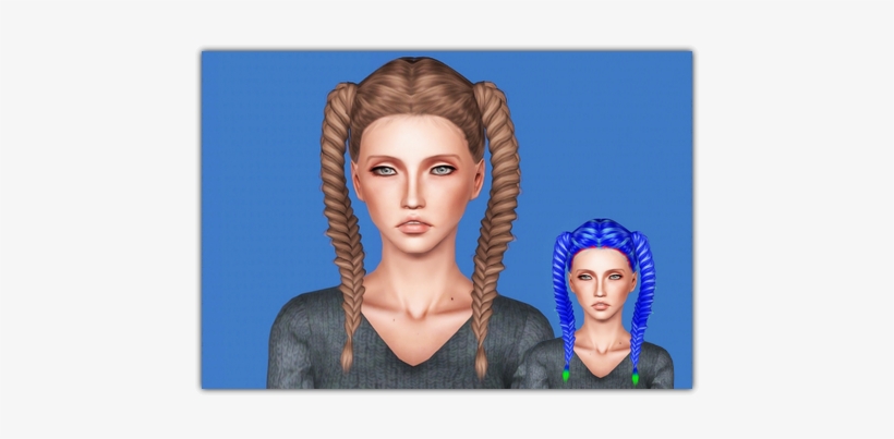 Dreamchase“ Cas Thumbnail Mesh By Leah Lillith Hair - Girl, transparent png #937852