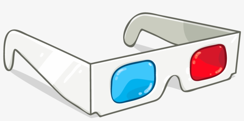 8 Kbytes - 3d Glasses Png, transparent png #938132