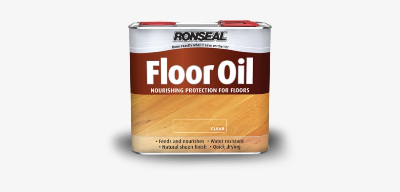 Floor Oil - Ronseal Natural Soft Sheen Floor Oil 1l, transparent png #938231