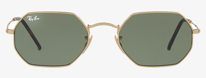 Aviator Frames - Octagon Sunglasses Green, transparent png #938232